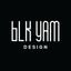 Logo for BLK YAM | Amy Swartz