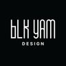 Logo for BLK YAM | Amy Swartz