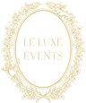 Logo for Le Luxe Events