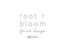Logo for Root + Bloom Floral Design