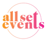 Logo for All Set Events