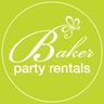 Logo for Baker Party Rentals