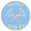 Logo for SandyJames Fine Foods and Production