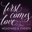 Logo for First Comes Love