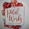 Logo for Petal Works Design Studio