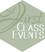 Logo for First Class Events