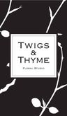Logo for Twigs and Thyme