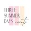 Logo for Three Summer Days Events