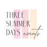Logo for Three Summer Days Events