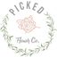 Logo for Pick Flower Co
