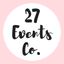 Logo for 27 Events Co.