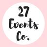 Logo for 27 Events Co.