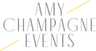 Logo for Amy Champagne Events