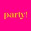 Logo for Party! Dallas Rentals