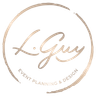 Logo for L.Guy Event Planning and Design LLC