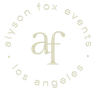 Logo for Alyson Fox Events