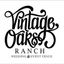 Logo for Vintage Oaks Ranch Wedding and Event Venue