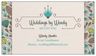 Logo for Weddings By Wendy