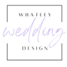 Logo for Whatley Wedding Design