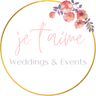 Logo for Je T'aime Weddings & Events