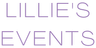Logo for Lillie's Events