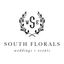 Logo for South Florals Weddings and Events