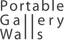 Logo for Portable Gallery Walls