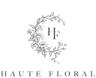 Logo for Haute Flowers & Events