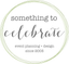 Logo for Something to Celebrate