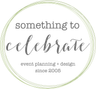 Logo for Something to Celebrate