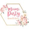 Logo for Miami Party Rental & Decor