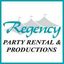Logo for Regency Party Rental & Productions