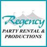Logo for Regency Party Rental & Productions
