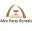 Logo for Alex Party Rental