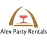 Logo for Alex Party Rental