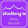Logo for Bailey's Party Rentals