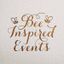 Logo for Bee Inspired Events