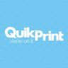 Logo for Quik Print