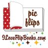 Logo for PicFlips - I Love Flipbooks