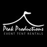 Logo for Peak Productions Tent and Event Rentals
