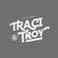 Logo for Traci and Troy