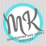 Logo for MK Bartending and Event Services