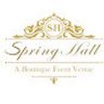 Logo for Spring Hall Event Venue