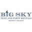 Logo for Big Sky Tent and Party Rentals