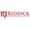 Logo for Riddick Entertainment & Events