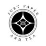 Logo for Just Paper and Tea