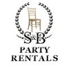 Logo for SnB Party Rentals