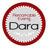 Logo for Remarkable Events by Dara