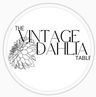 Logo for The Vintage Dahlia Table