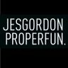 Logo for jesGORDON | properFUN